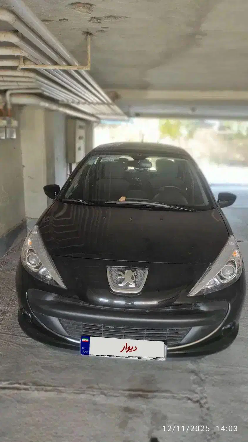 ۲۰۷ پانا ۸۵ گانه مشکی|خودرو سواری و وانت|گنبد کاووس, |دیوار