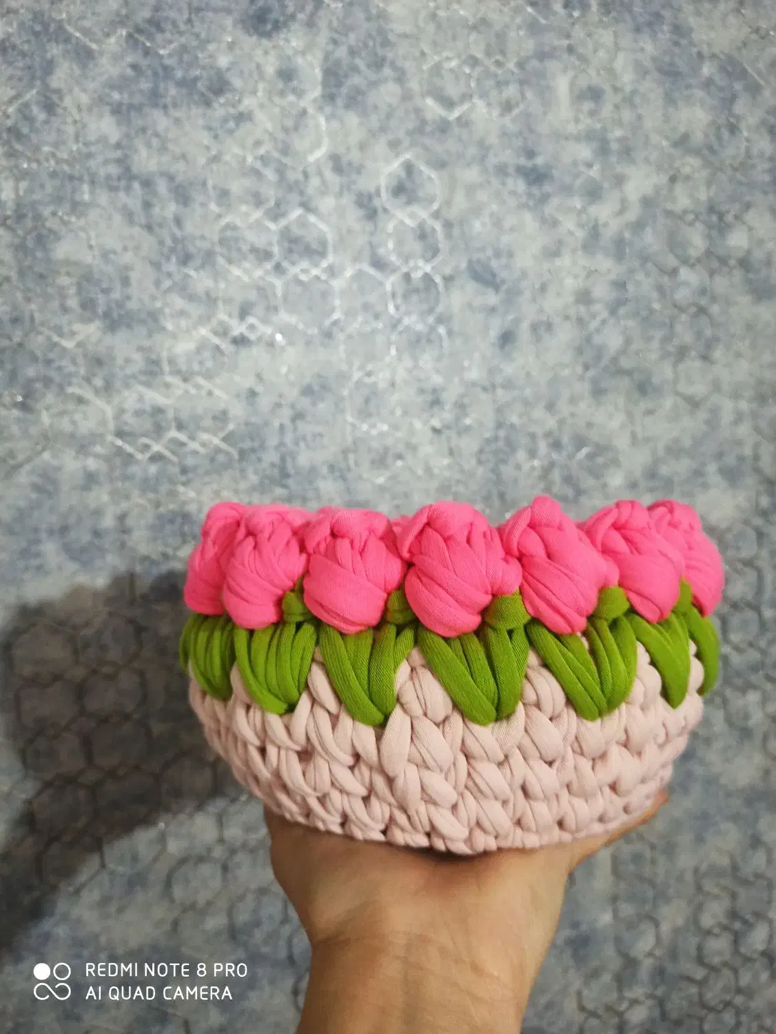 سبد تریکویی|صنایع دستی و سایر لوازم تزئینی|جم, |دیوار