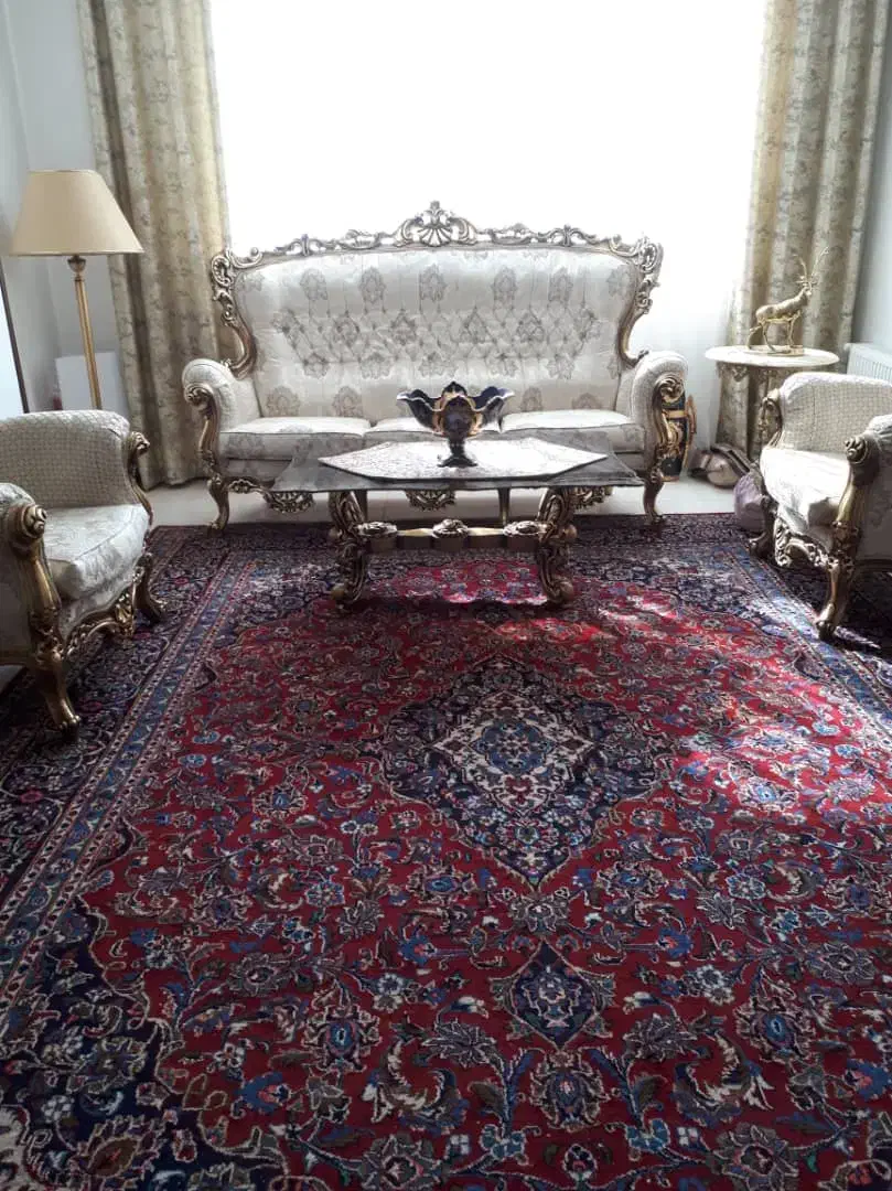 مبلمان استیل لوکس 9 نفره|مبلمان خانگی و میز عسلی|شهریار, شهرک شاهد|دیوار