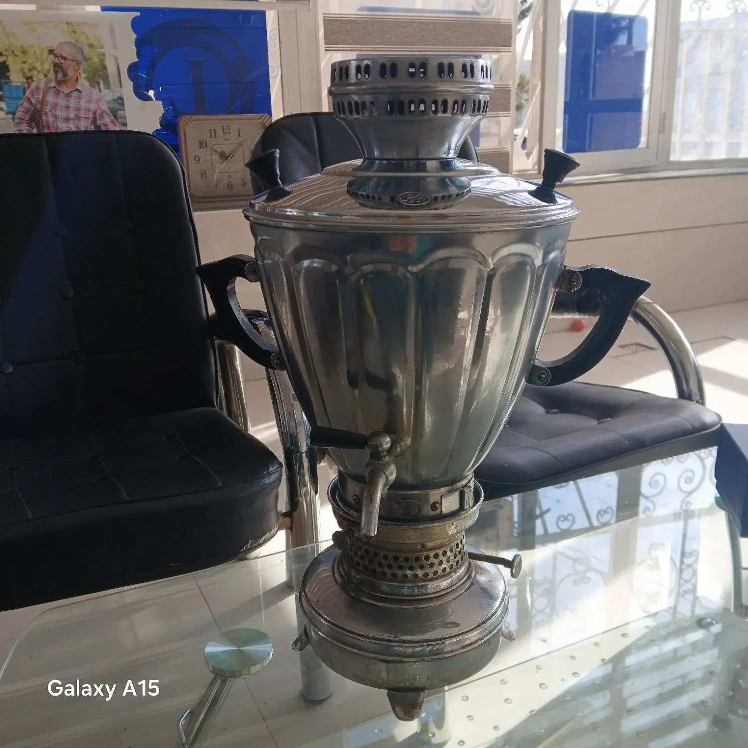 سماور نفتی|سماور، چای‌ساز، قهوه‌ساز|خوی, |دیوار