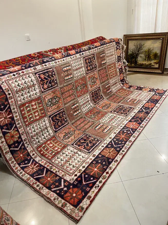 فرش ۶ متری دستبافت خشتی بختیار کرم|فرش|تهران, یوسف‌آباد|دیوار