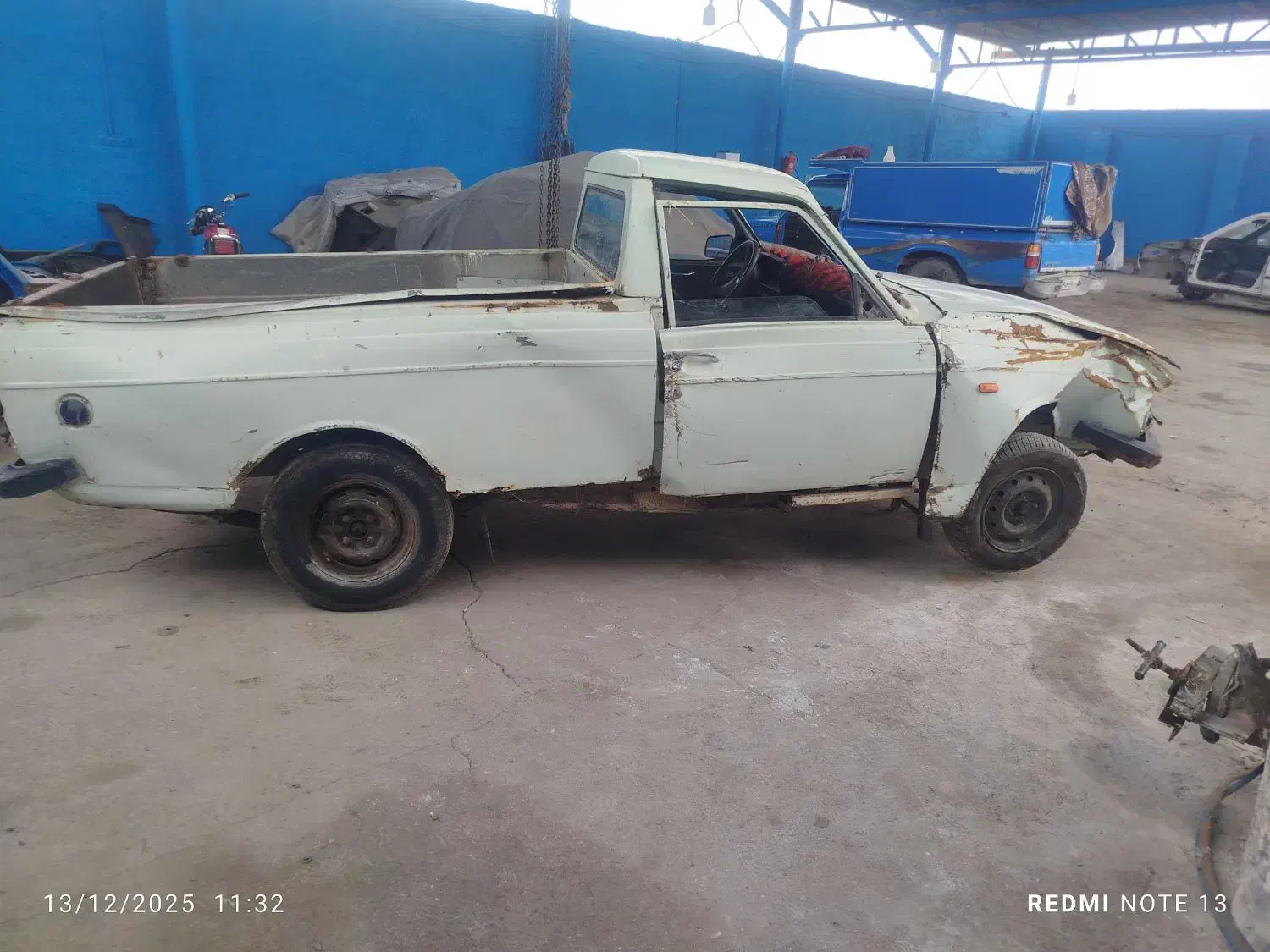 فروش پیکان وانت تصادفی|خودرو سواری و وانت|شوشتر, |دیوار