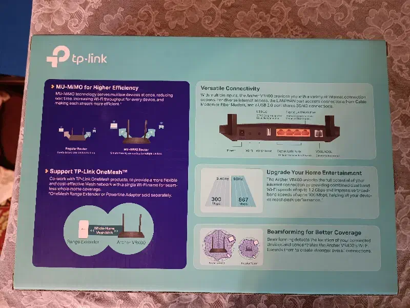 مودم Tp-Link Vr400|مودم و تجهیزات شبکه|تبریز, |دیوار