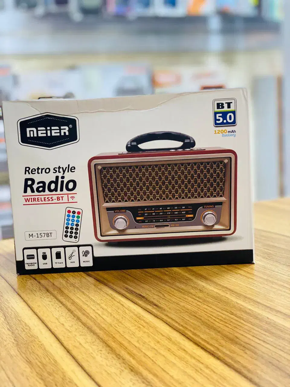 رادیو اسپیکر طرح قدیمی|سیستم صوتی خانگی|سنندج, |دیوار