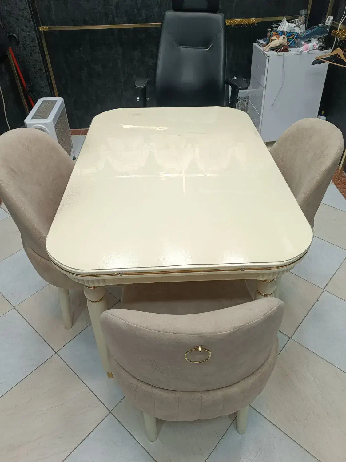 میز نهار خوری مناسب مغازه و منزل|میز و صندلی غذاخوری|بانه, |دیوار