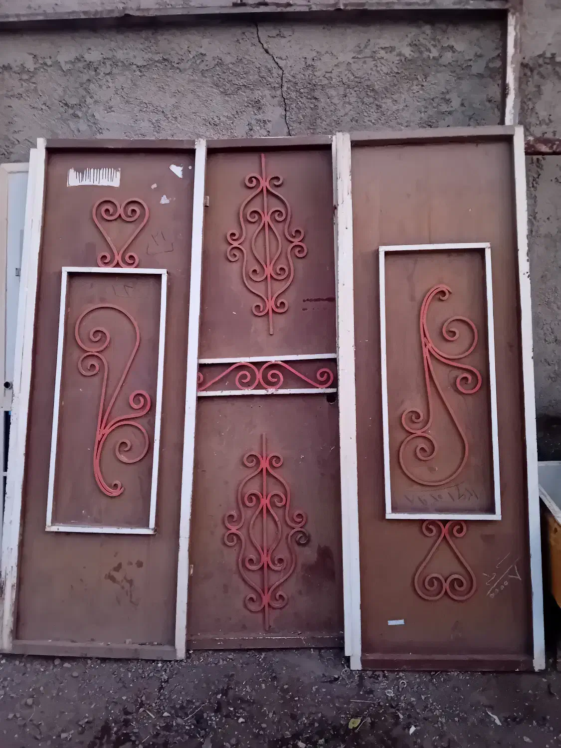 درب حیاط|مصالح و تجهیزات ساختمان|تاکستان, |دیوار