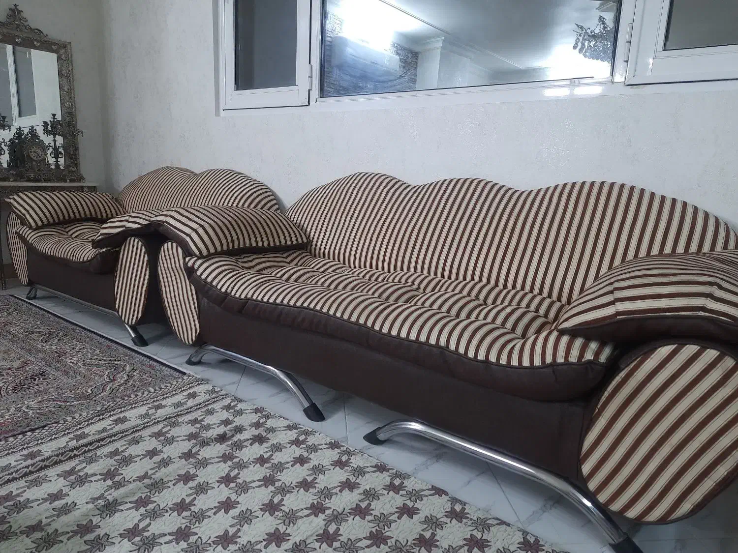 مبل راحتی هفت نفره|مبلمان خانگی و میز عسلی|قم, لسانی|دیوار