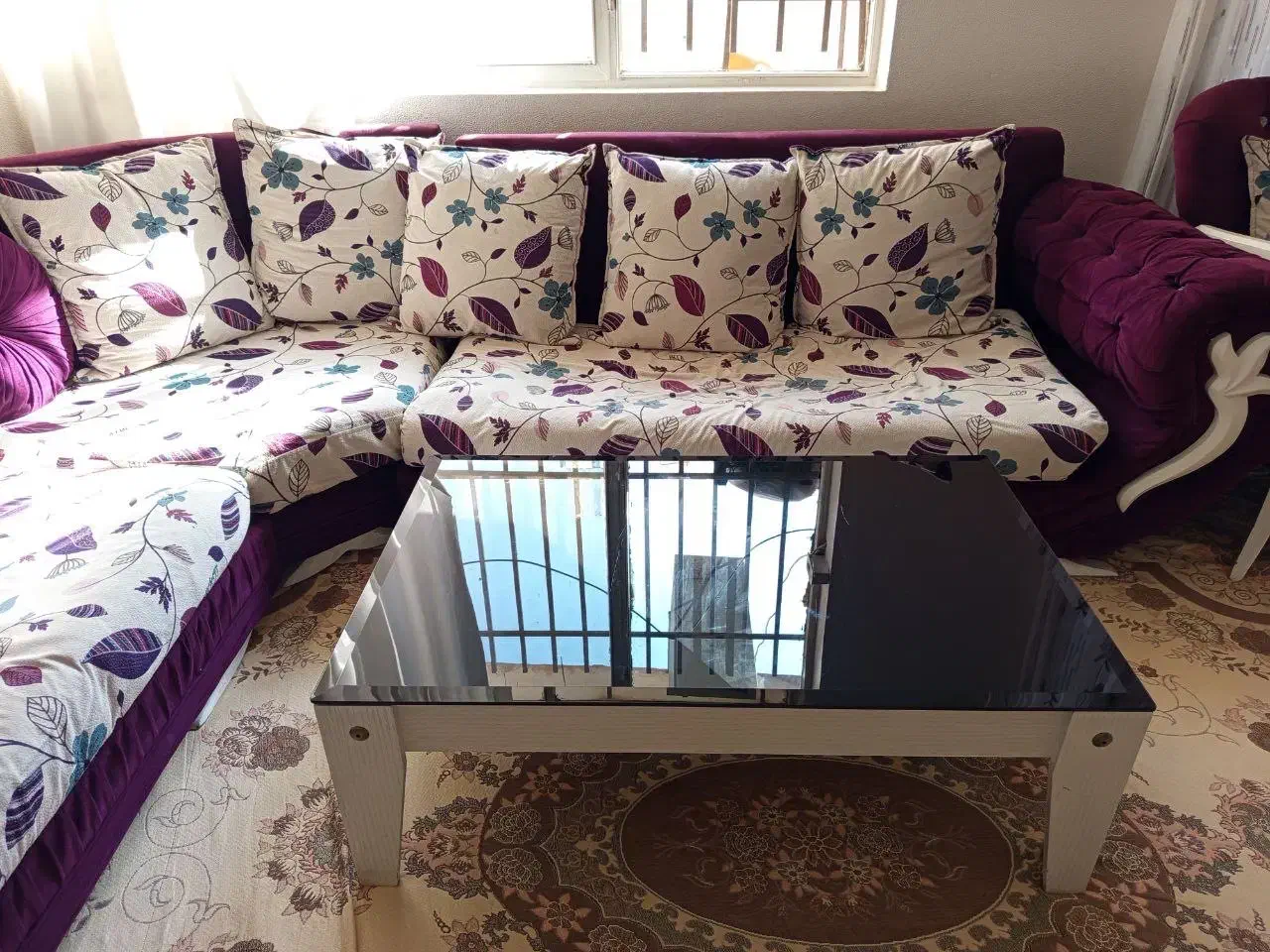 مبل ۸ نفره|مبلمان خانگی و میز عسلی|شاهینشهر, حاجی آباد|دیوار