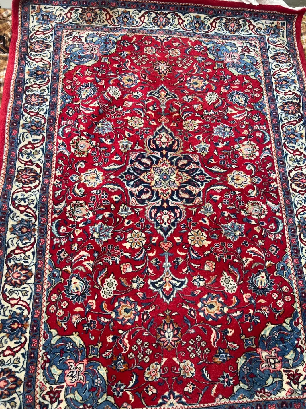 ۲ عدد فرش دستبافت ساروق|فرش|تهران, ارم|دیوار