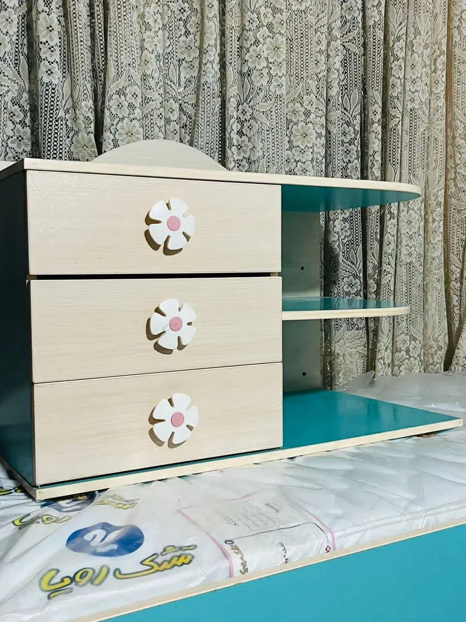 سرویس خواب کودک نوجوان|تخت و سرویس خواب|قائم‌شهر, |دیوار