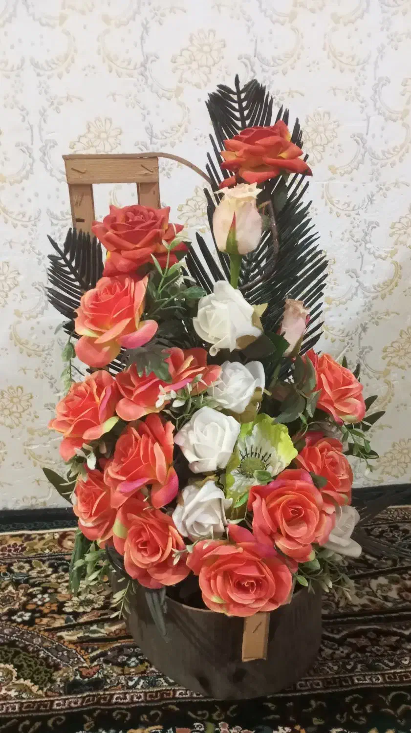 سبد گل|گل مصنوعی|خرمدره, |دیوار