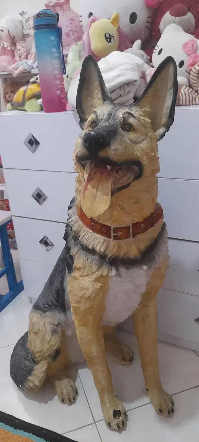 مجسمه سگ|اسباب و اثاث بچه|شاهین‌شهر, خانه کارگر|دیوار