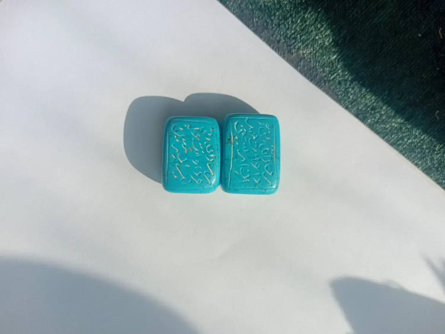 حرز یمانی با قاب نقره ، انواع حرز روی سنگ|زیورآلات و اکسسوری|تهران, جردن|دیوار