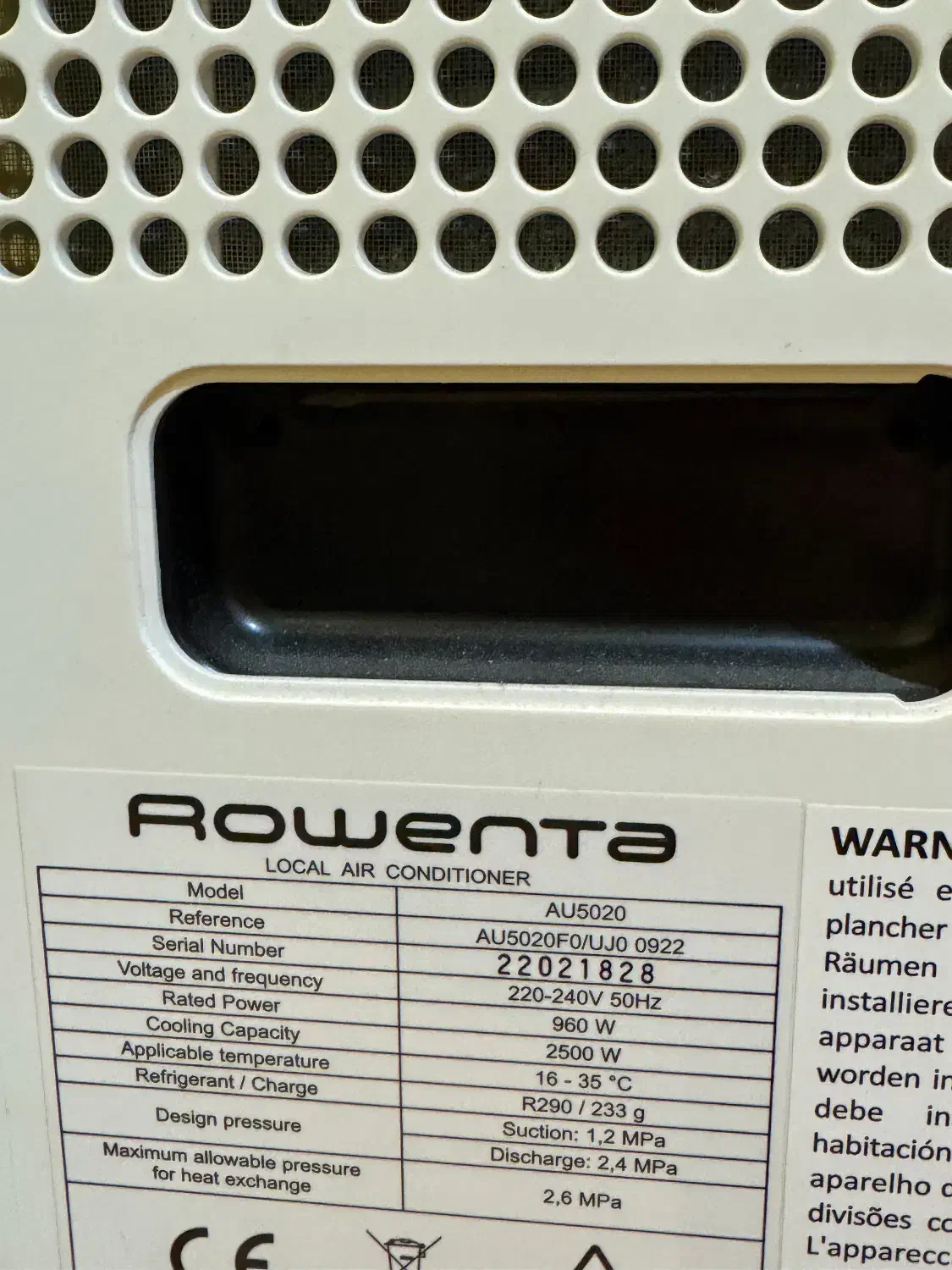 کولرگازی پرتابل|کولر گازی و فنکوئل|کرمان, |دیوار