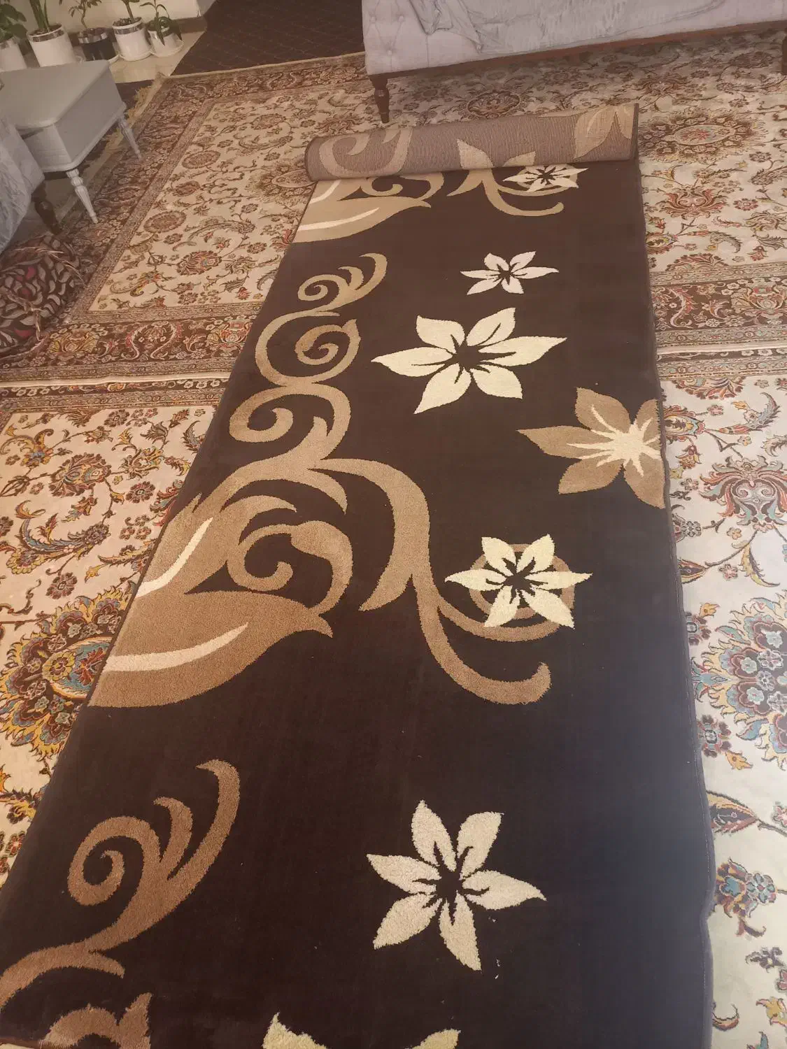 گلیم فرش یک متر در۴متر|گلیم، جاجیم، گبه|شاهین‌شهر, مسکن مهر|دیوار