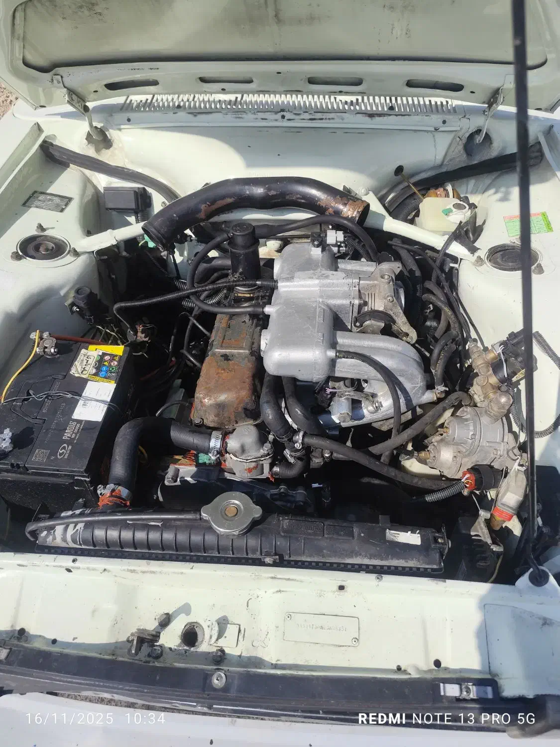 وانت پیکان 93 دوگانه کارخانه|خودرو سواری و وانت|صدرا-فارس, فاز ۱|دیوار