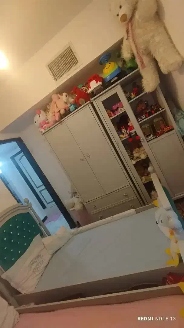 تخت کودک ونوجوان|تخت و سرویس خواب|ماهدشت, |دیوار