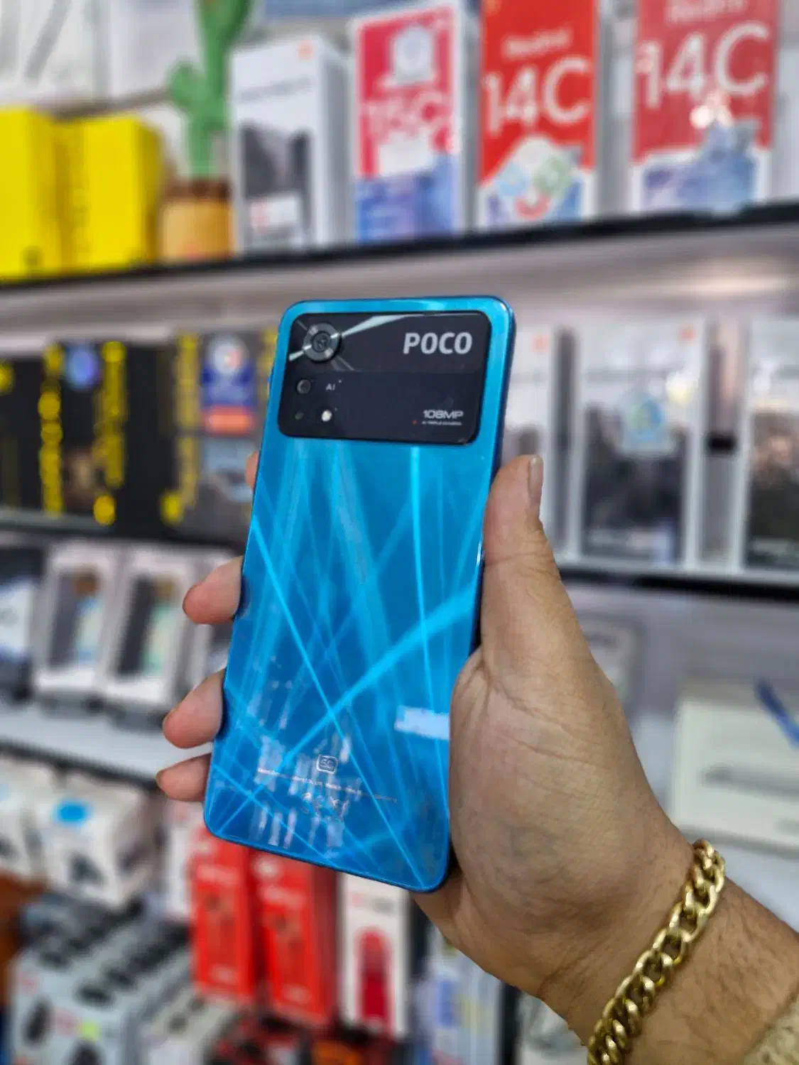 poco x4 pro 5G 256/8 blue|موبایل|یزد, |دیوار