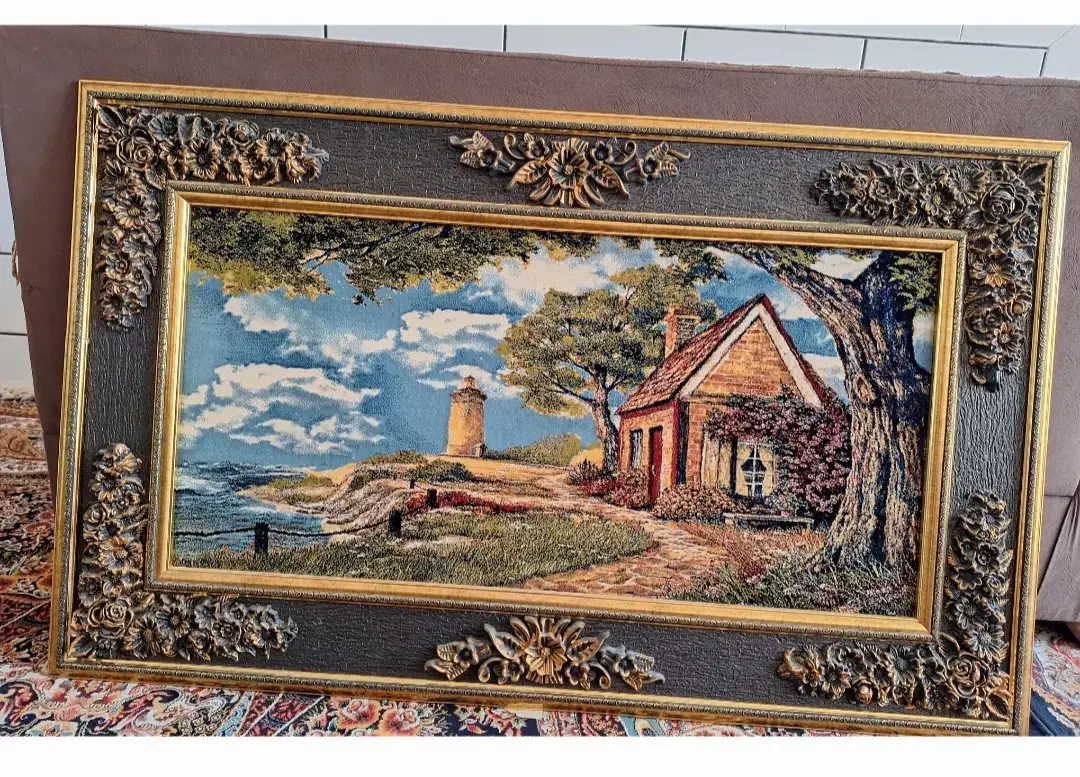 تابلو فرش نو . شانه بالا|تابلو فرش|خمینیشهر, |دیوار