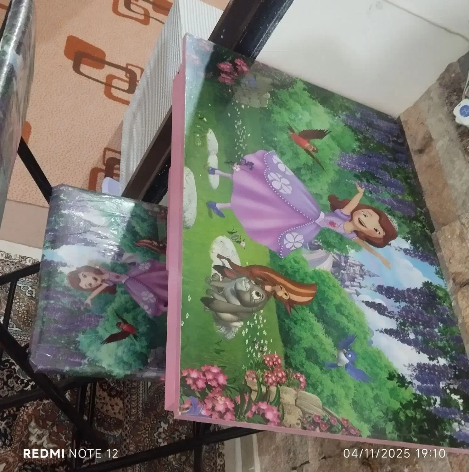 کمد دخترانه و میز  تحریر دخترانه|جاکفشی، کمد، دراور|پاکدشت, حصار امیر|دیوار