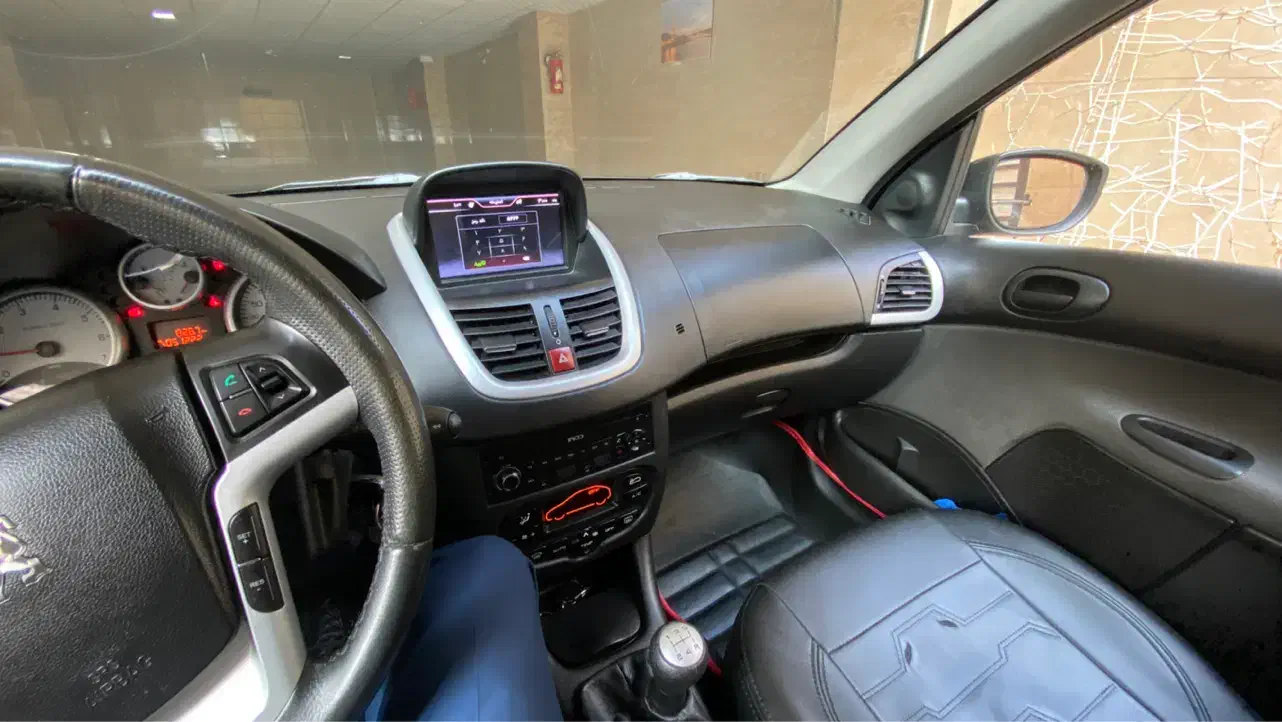 ۲۰۷پانوراما مدل ۱۴۰۲مشکی ابنوس|خودرو سواری و وانت|تبریز, |دیوار