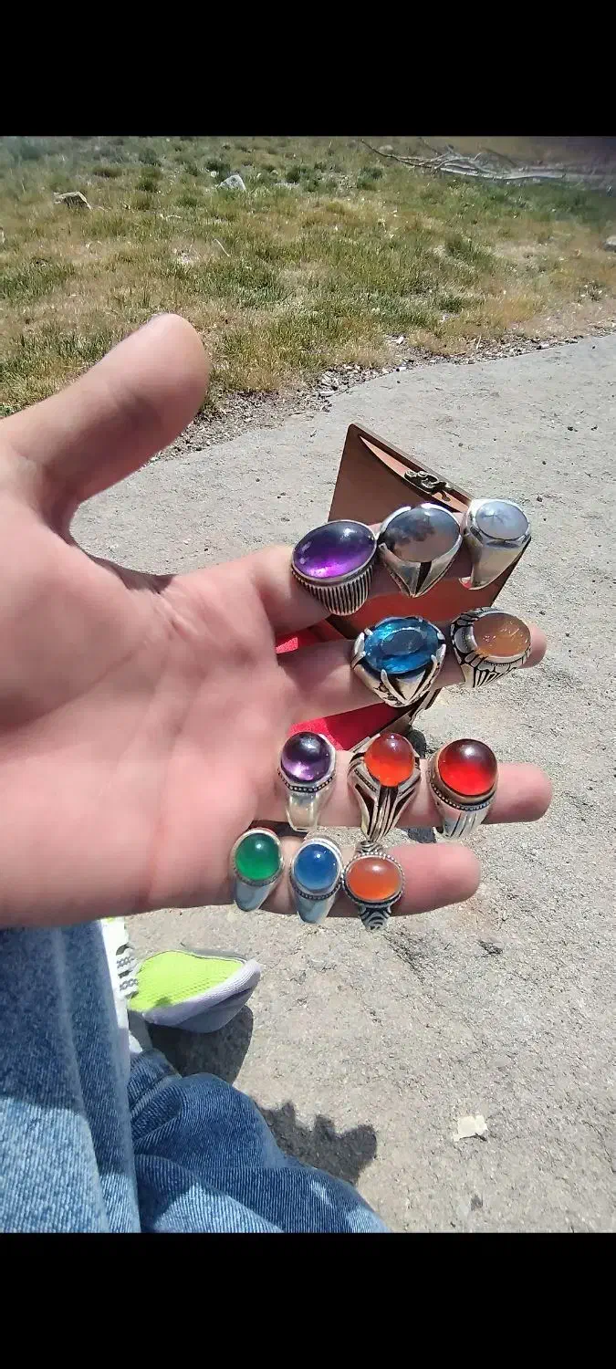 انگشتر های نفیس کلکسیونی یکجا|جواهرات|تهران, زعفرانیه|دیوار