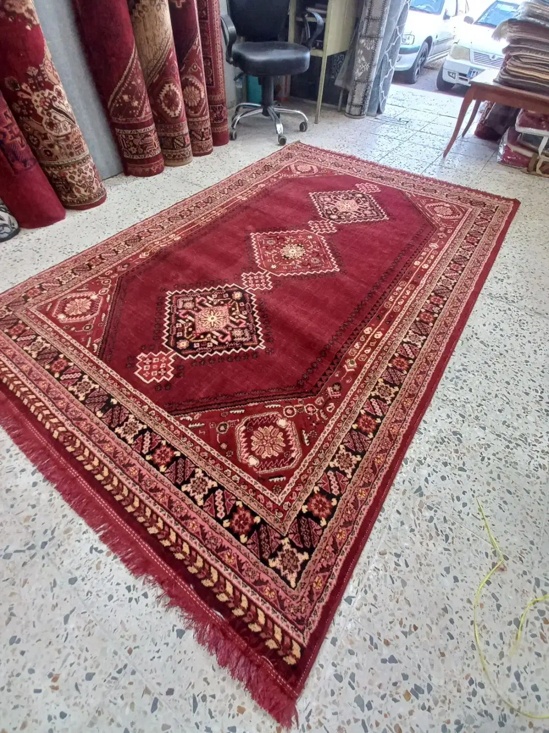 قالیچه سنتی(محلی)|فرش|دوگنبدان, |دیوار