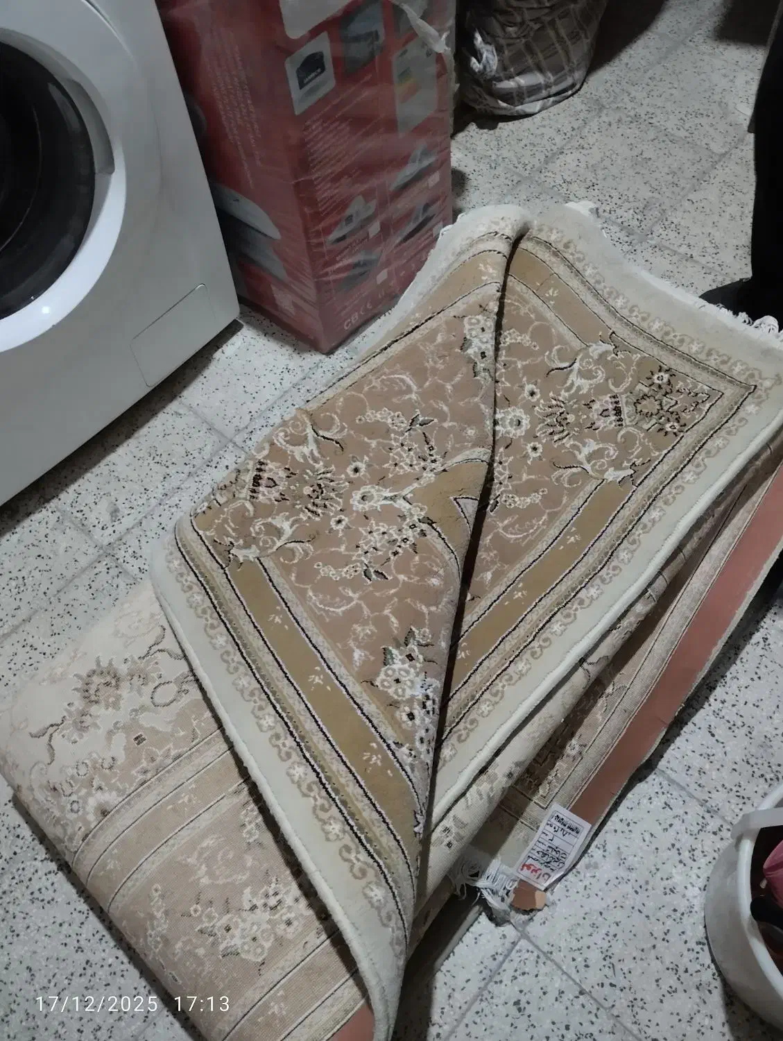2عدد فرش جفت یک عدد 6متری یک عدد 12متری|فرش|تهران, زرکش|دیوار
