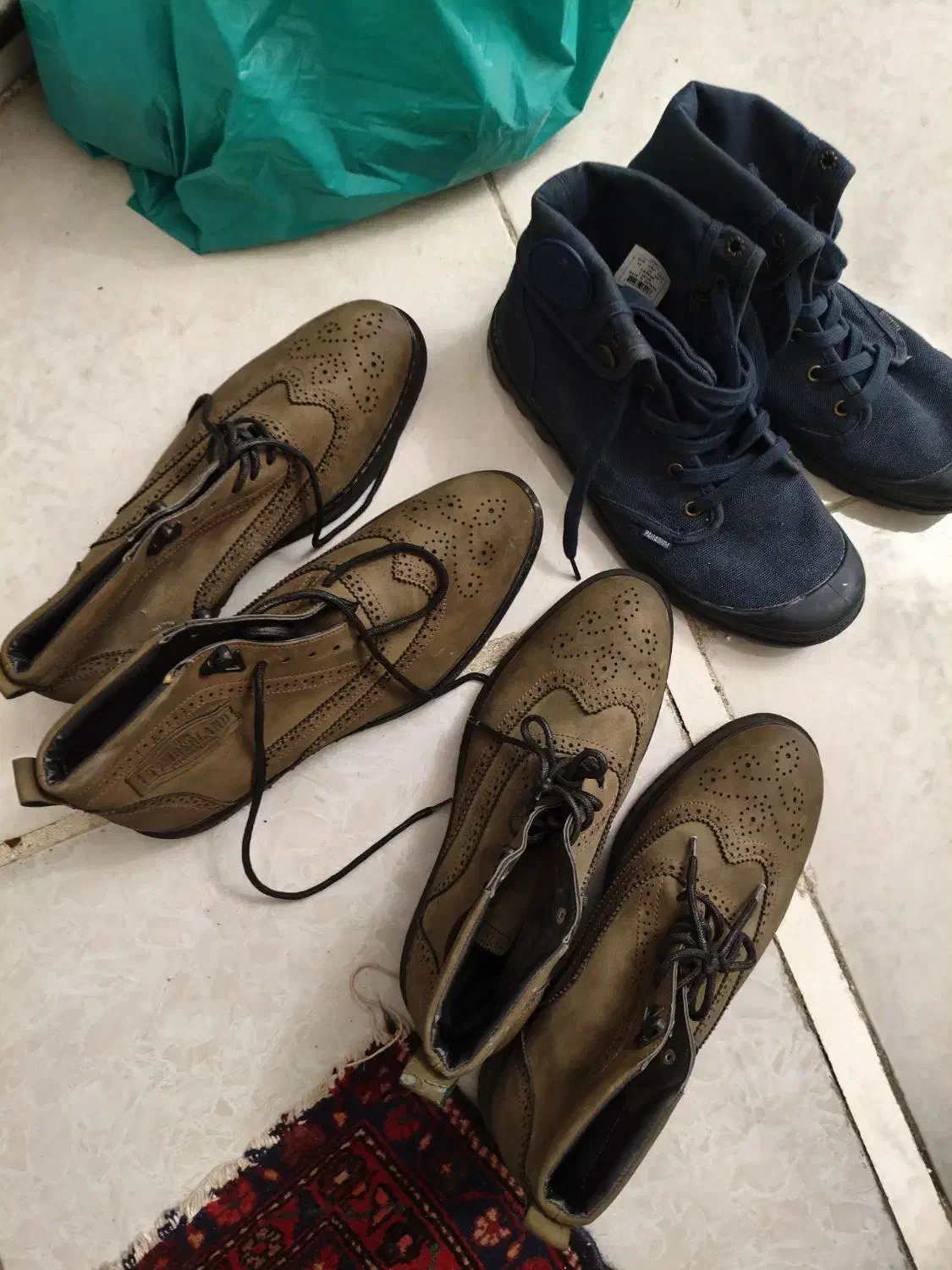 کفش مردانه نیم بوت تیمبرلند و پالادیوم ویتنام|کیف، کفش، کمربند|تهران, شهرک محلاتی|دیوار