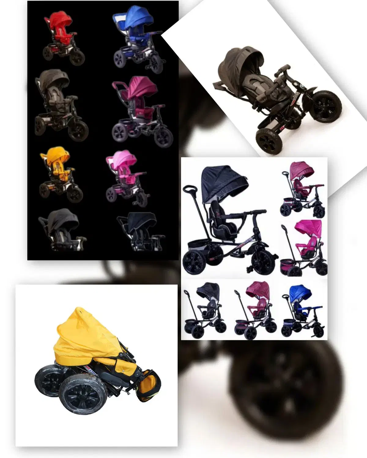 تاشو2050سه چرخه کالسکه ای|کالسکه و لوازم جانبی|تهران, آذری|دیوار