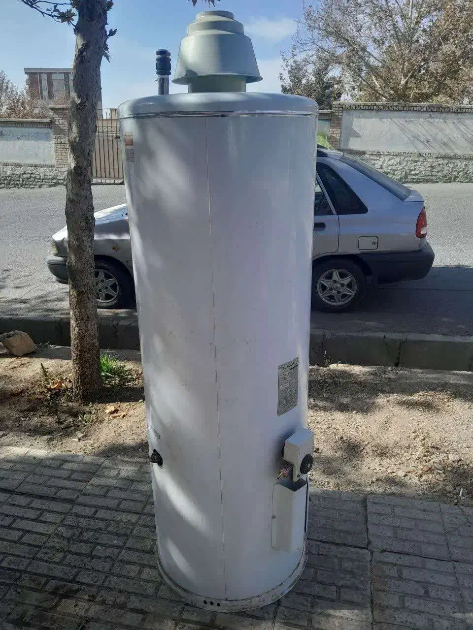 آبگرمکن قاینار خزر سالم ورق 4میل گالوانیزه گرم|آبگرمکن، پکیج، شوفاژ|ملایر, |دیوار