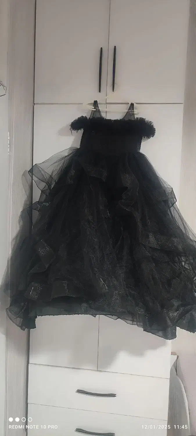 پیراهن پرنسسی دخترانه 8تا9سال|لباس|صحنه, |دیوار