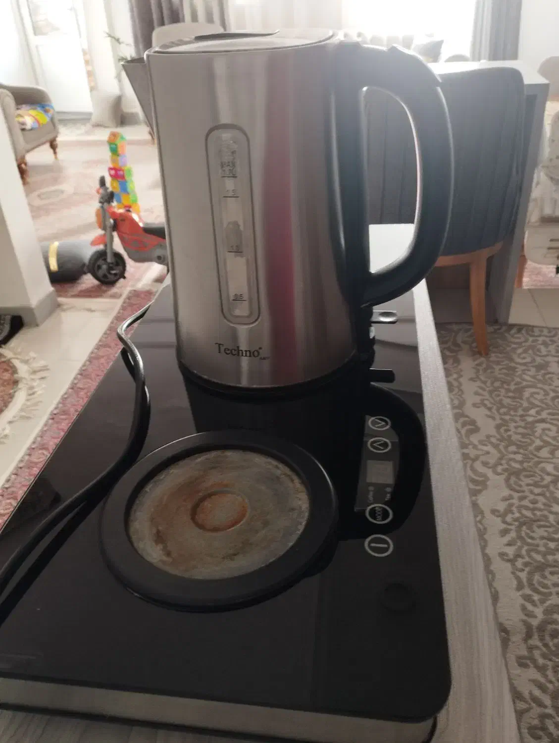 چایی ساز لمسی تکنو درجه دار حرارتی|سماور، چای‌ساز، قهوه‌ساز|اشتهارد, |دیوار