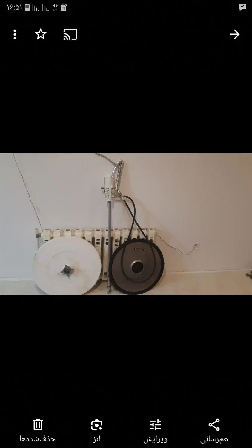 گریس پمپ ۲۲۰لیتری بادی|ماشینآلات صنعتی|اندیشه, اندیشه فاز ۴|دیوار