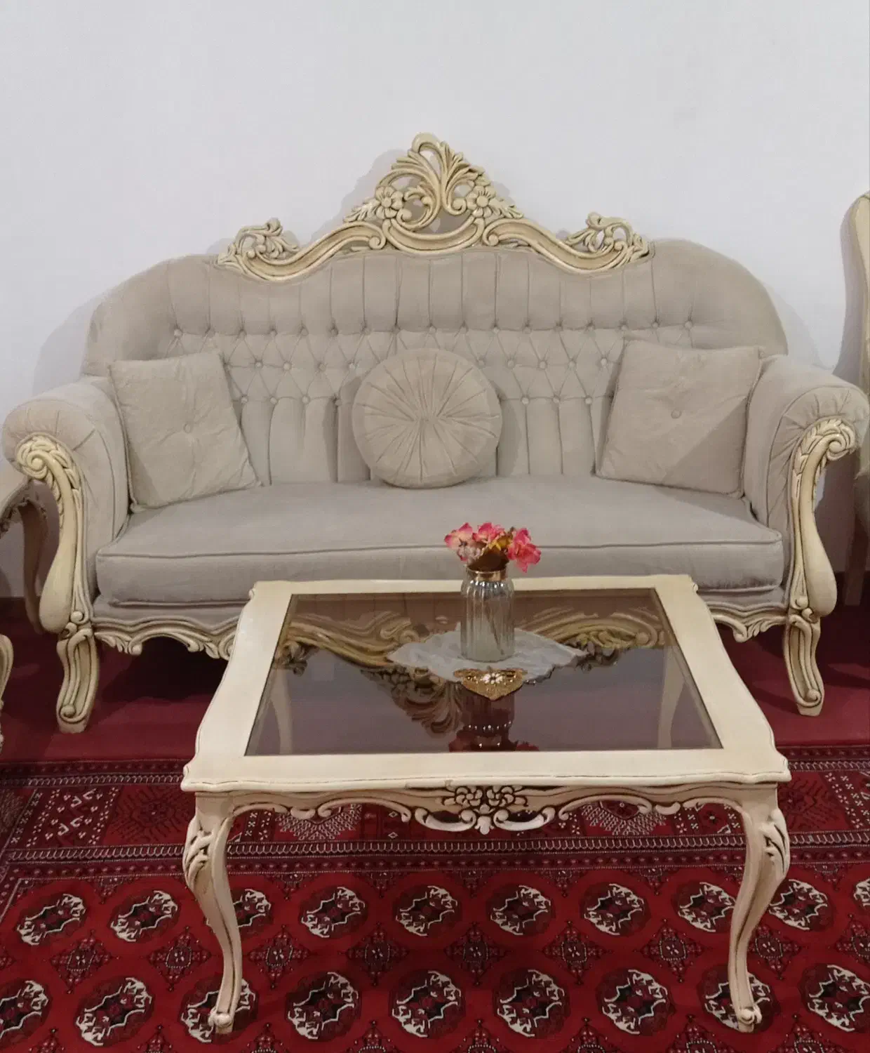 مبل کلاسیک 7 نفره|مبلمان خانگی و میز عسلی|گنبد کاووس, |دیوار