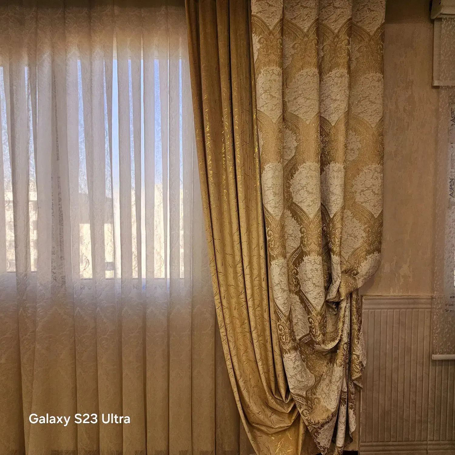 پرده|پرده، رانر، رومیزی|قرچک, شهرک طلائیه|دیوار