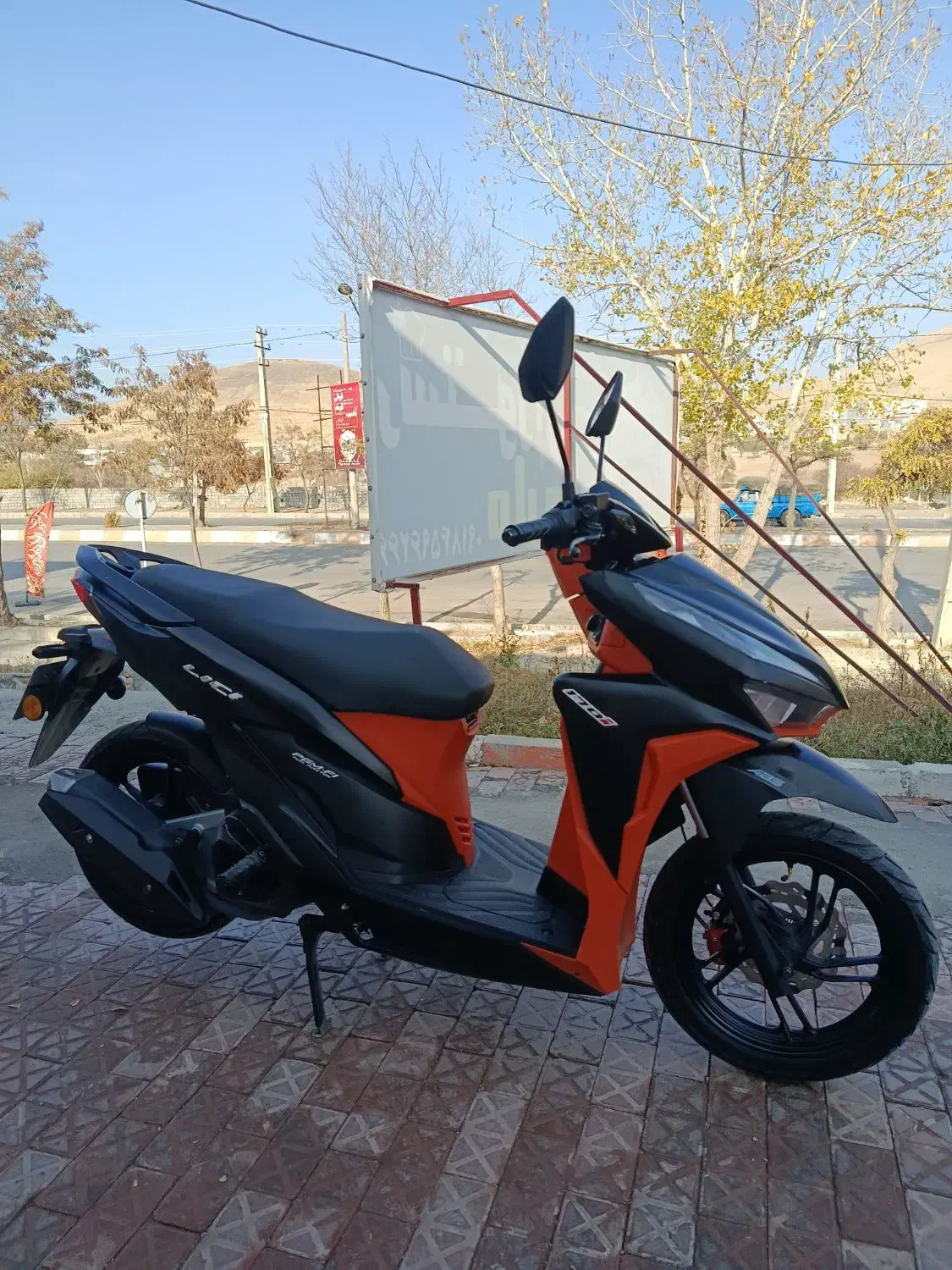 موتور کلیک ۱۷۰سی سی .مدل ۱۴۰۴.در حد خشک .|موتورسیکلت|بیجار, |دیوار