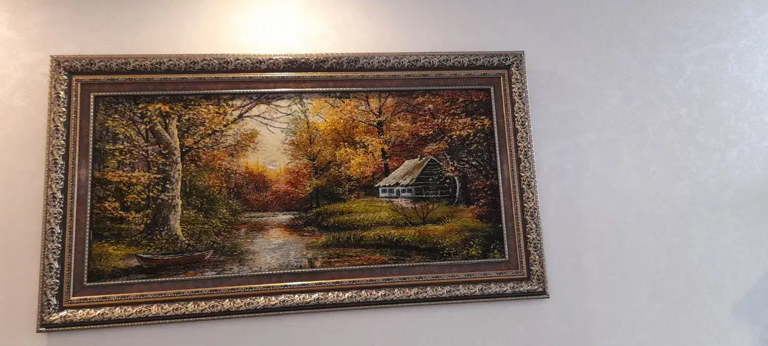 قاب فرش تبریز|تابلو فرش|اصفهان, بهارستان (مخابرات)|دیوار