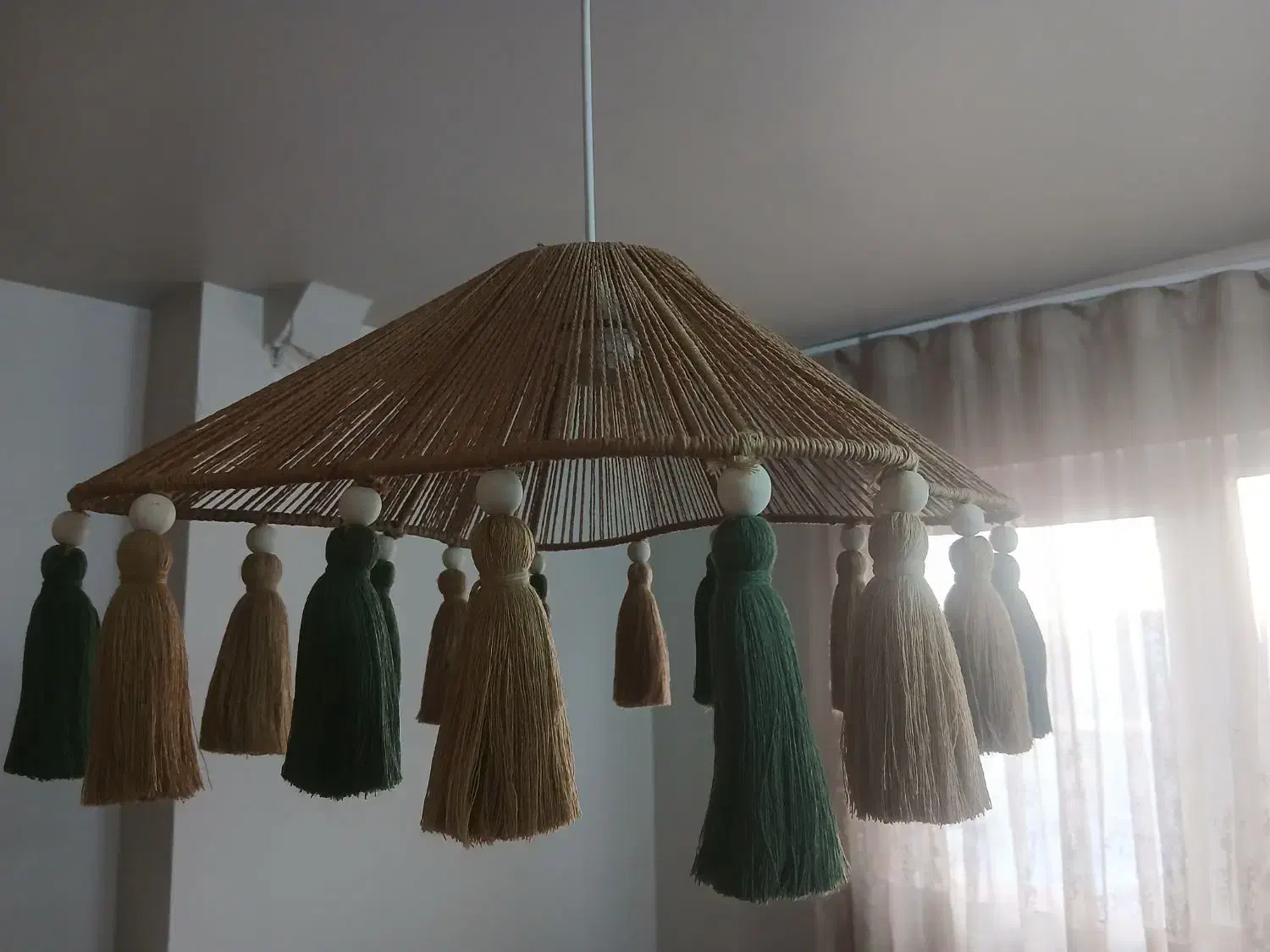 لوستر|لوستر و چراغ آویز|قم, شاه سید علی|دیوار