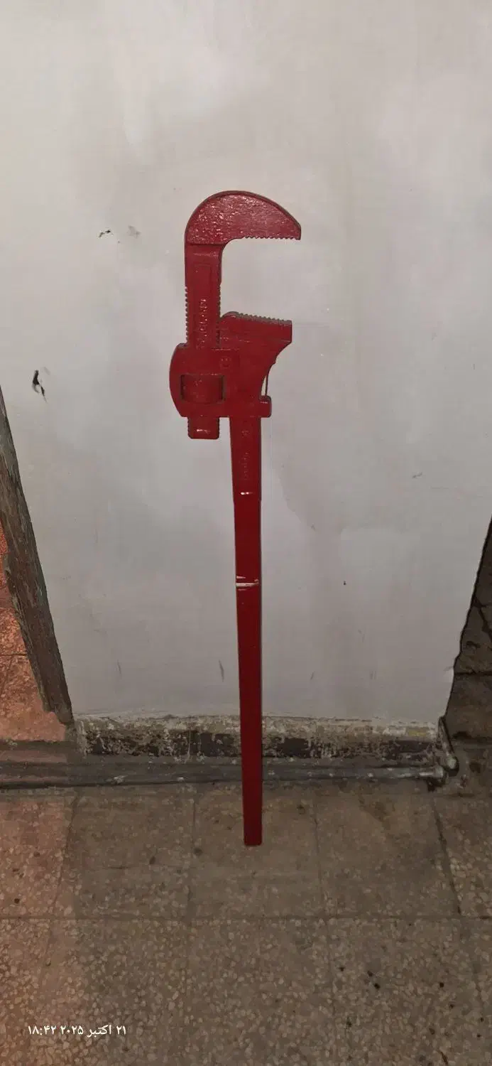 آچار لوله گیر بزرگ سایز48|ابزارآلات|بهبهان, |دیوار