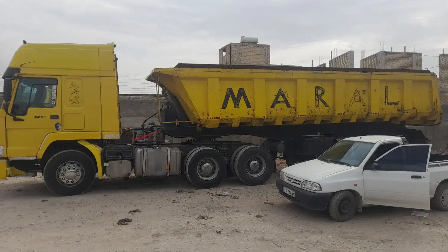 فروش کمپرسی طرح مارال ،دومحور|خودرو سنگین|داراب, |دیوار