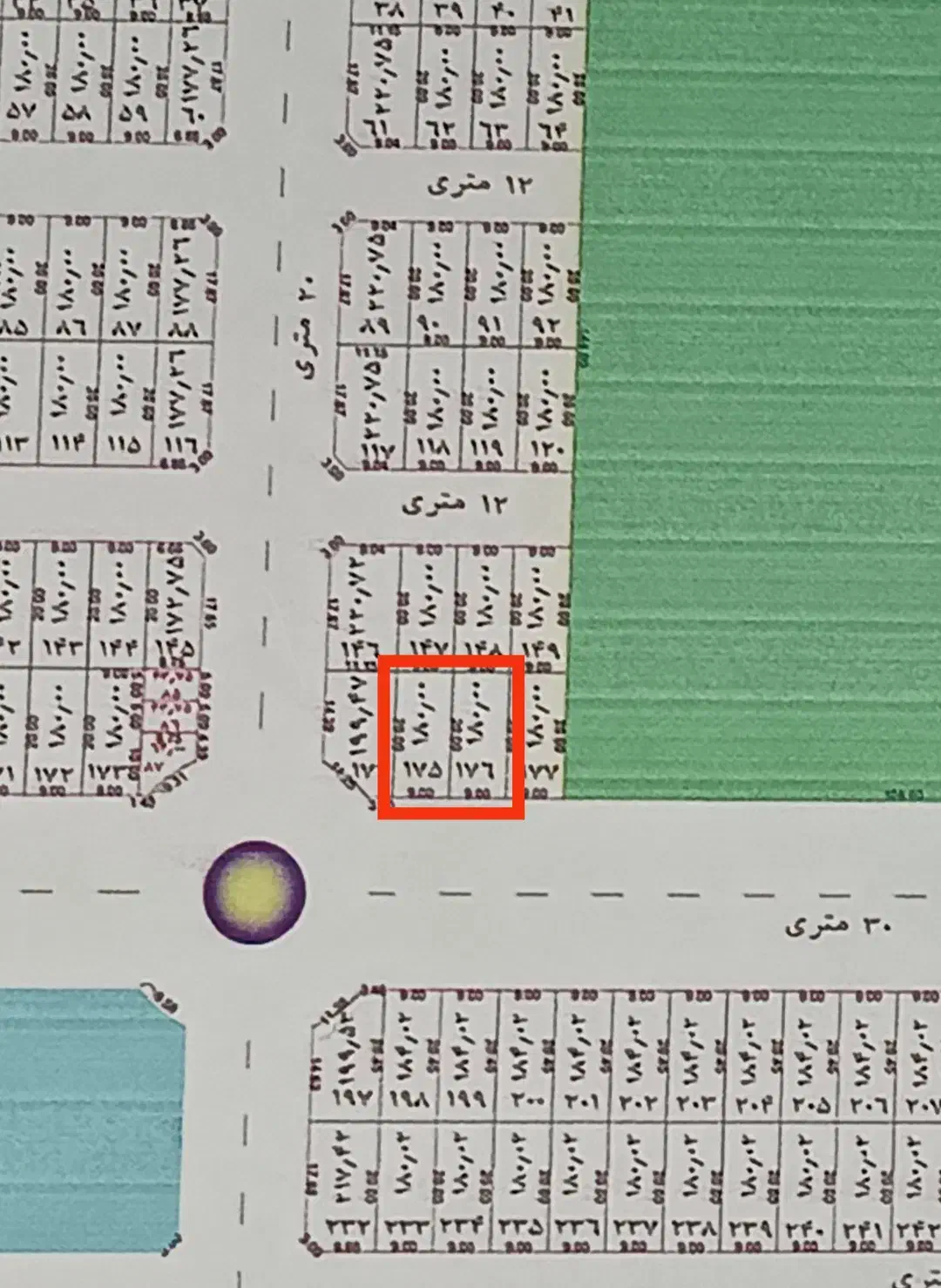 30 متری منظریه|فروش زمین و ملک کلنگی|میانه, |دیوار