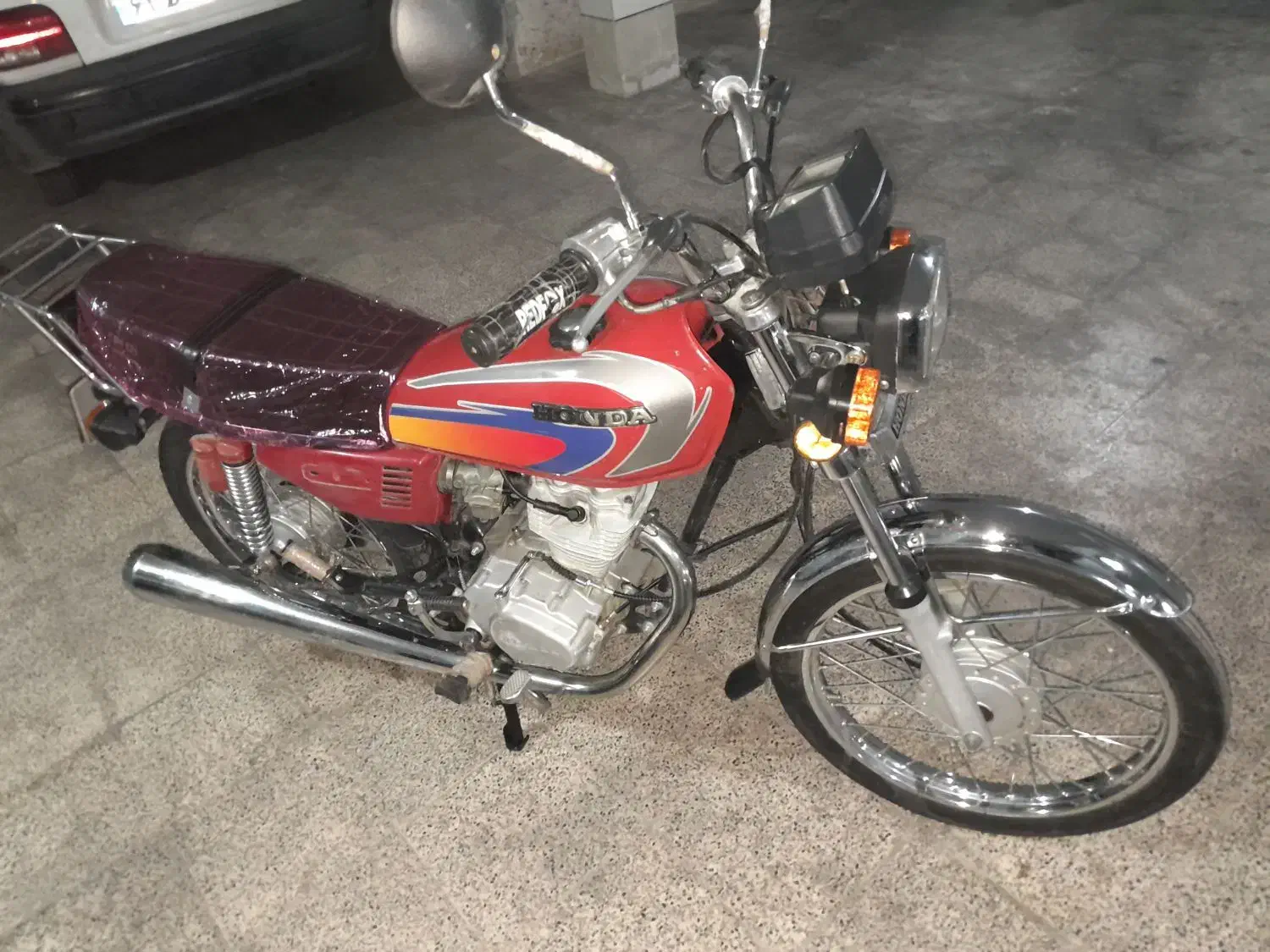 هندا ۱۲۵ هیرمن مدل ۹۴ با کارت سوخت|موتورسیکلت|اهواز, شهرک نفت|دیوار