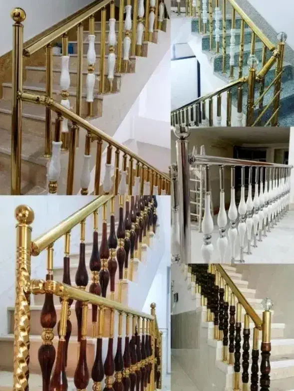 نرده و حفاظ استیل/ نرده پله/نوین استیل|خدمات پیشه و مهارت|بیرجند, |دیوار