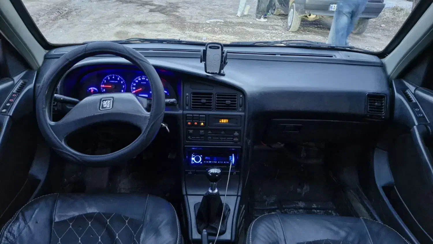 ۴۰۵مشکی|خودرو سواری و وانت|دهگلان, |دیوار