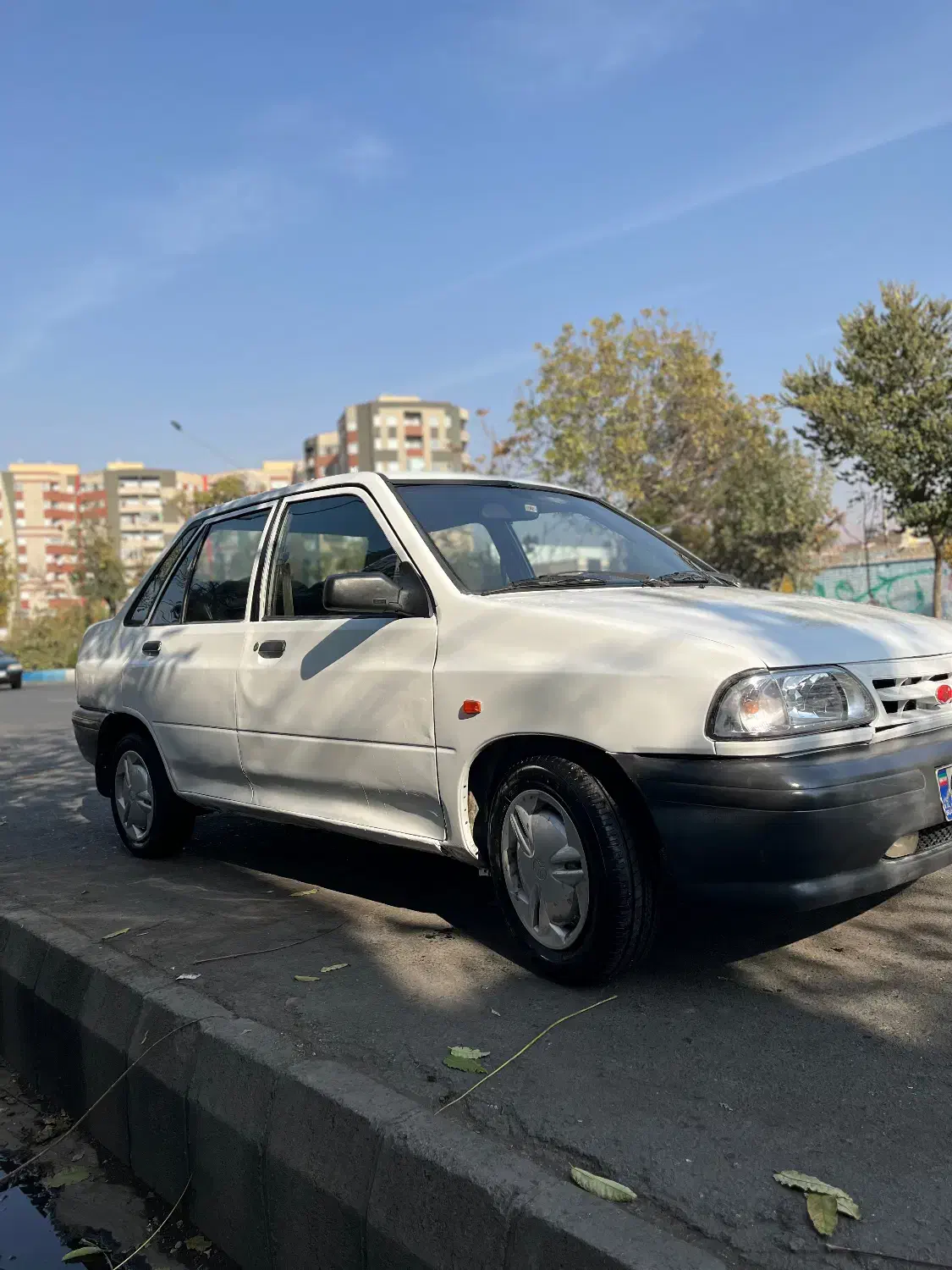 ماشین پراید سفید جوان پسند|خودرو سواری و وانت|تبریز, |دیوار