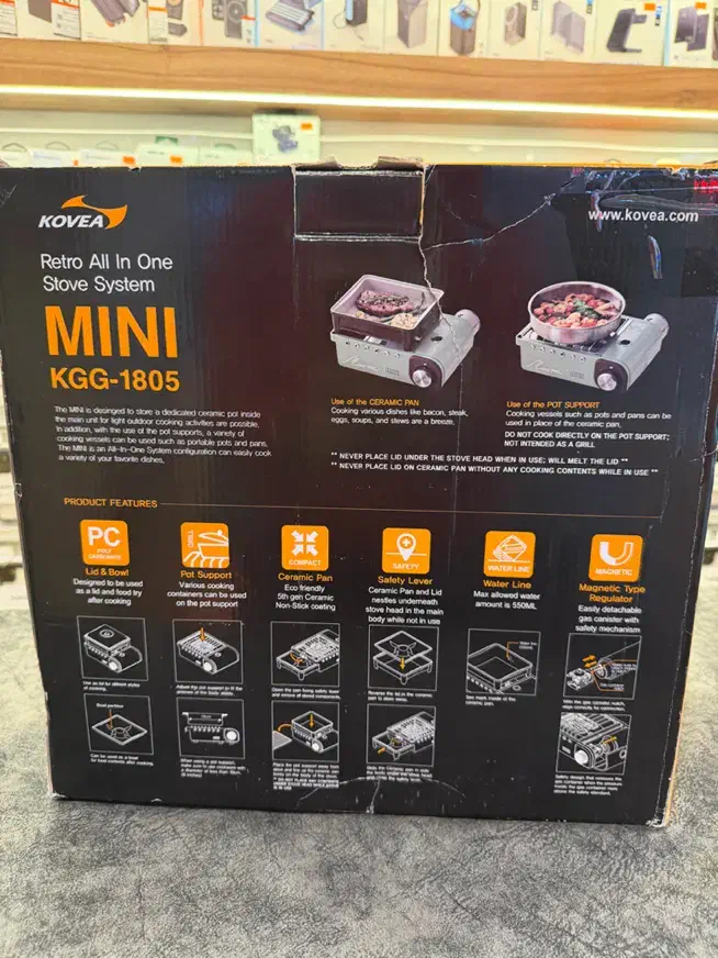 اجاق گاز کمپ کووا|اجاق گاز و لوازم برقی پخت‌وپز|گرگان, |دیوار