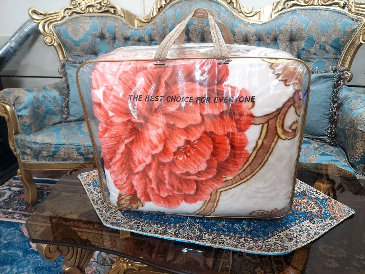 پتو دونفره مرغوب|رختخواب، بالش، پتو|اصفهان, منتظرالمهدی|دیوار