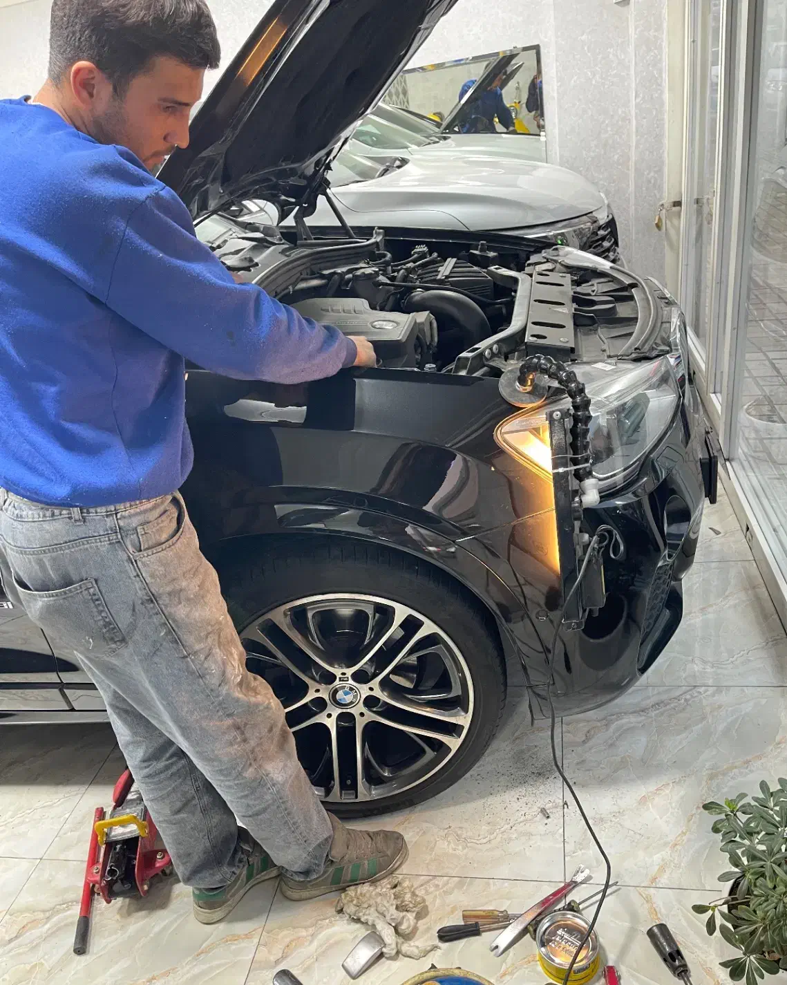 صافکاری PDR ( سیار ) تعمیر سپر نقاشی پولیش واکس|خدمات موتور و ماشین|تهران, شهرک غرب|دیوار