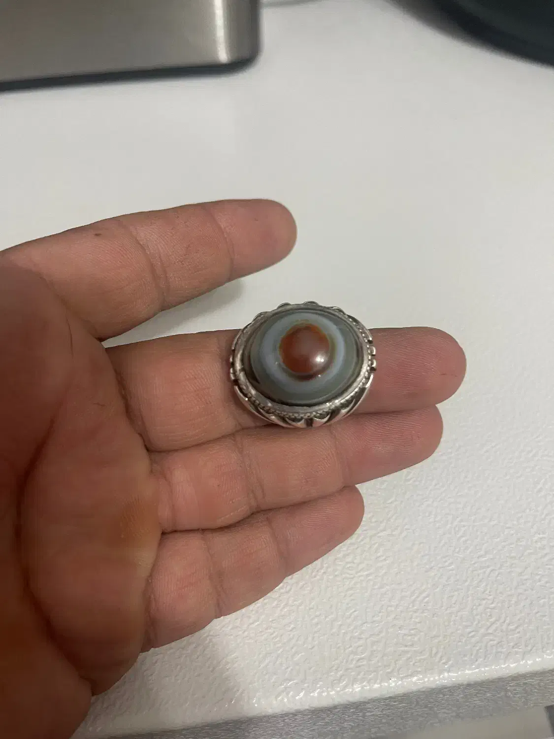 فروش انگشتر کهنه ورنجیر و پلاک سنگین|جواهرات|ایلام, |دیوار